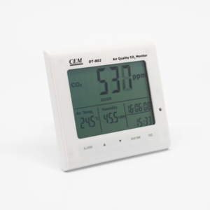 탁상 벽걸이형 온도/습도/CO2측정기   DT-802/DT-802D  CEM